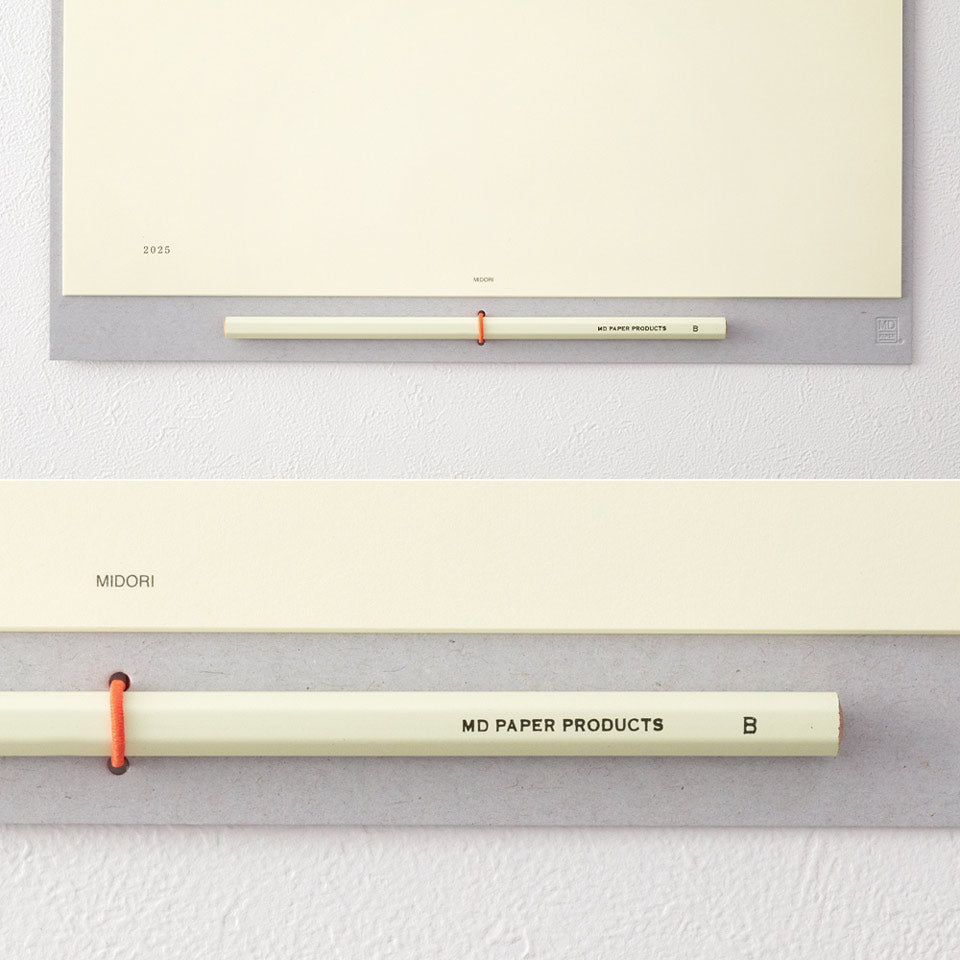 Midori MD Minimalistischer Wandkalender 2026 – Wandkalender
