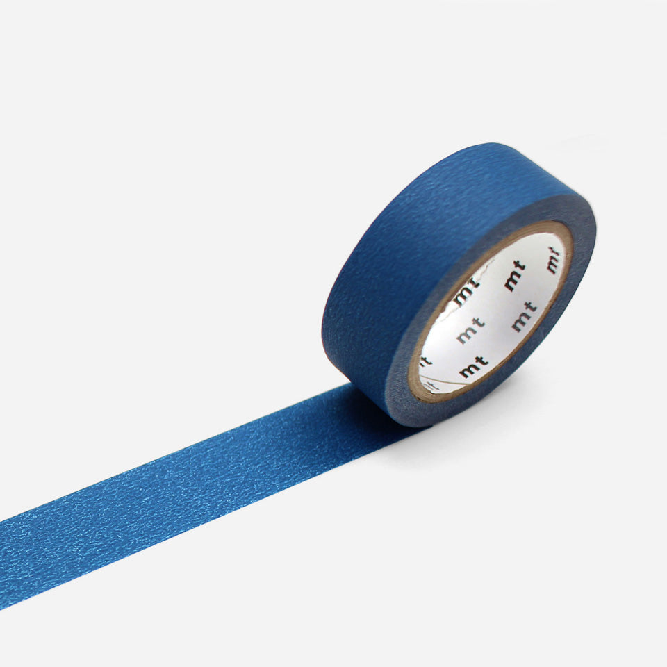 mt Masking Tape einfarbig in Matte Duck Blue, Aufsicht #Farbe_Matte Duck Blue