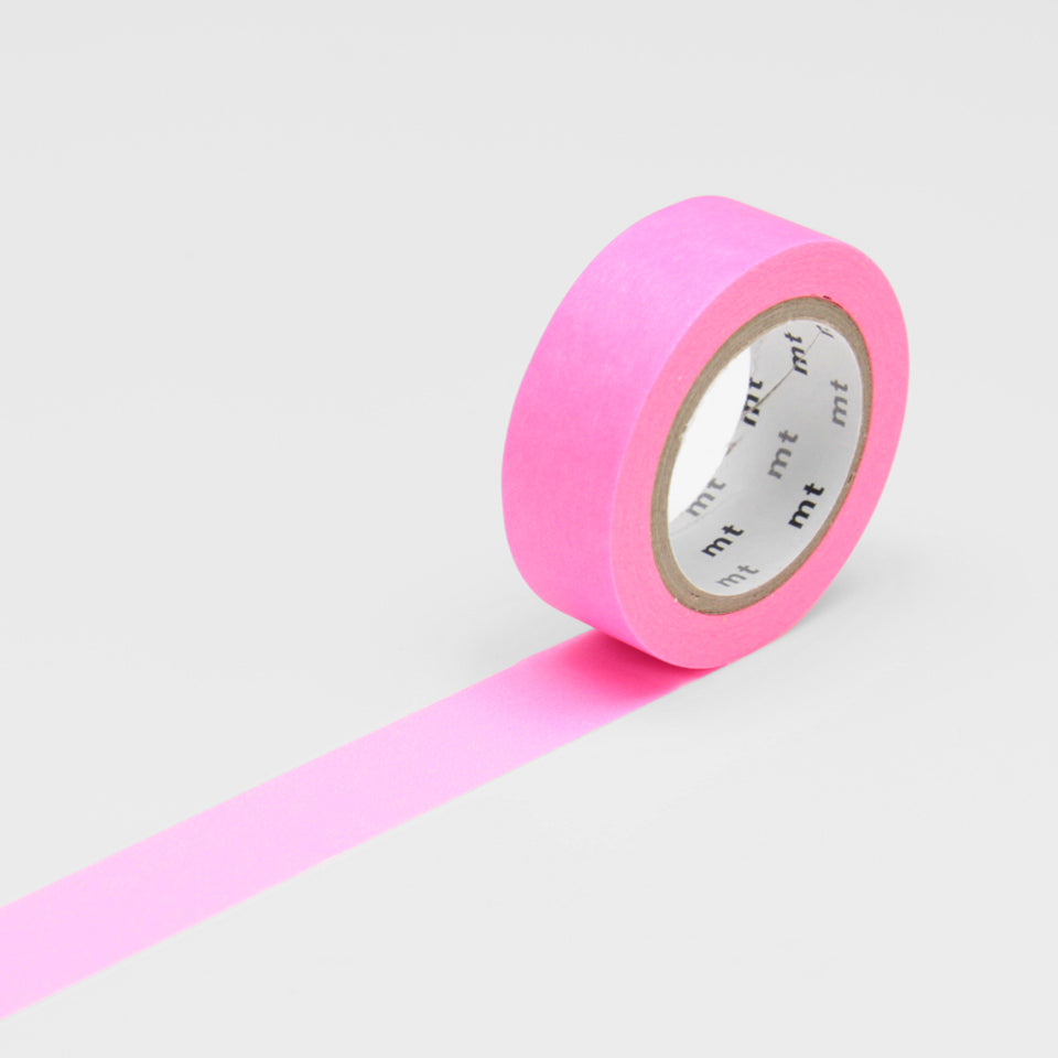 mt Masking Tape einfarbig in Shocking Pink, Aufsicht #Farbe_Shocking Pink