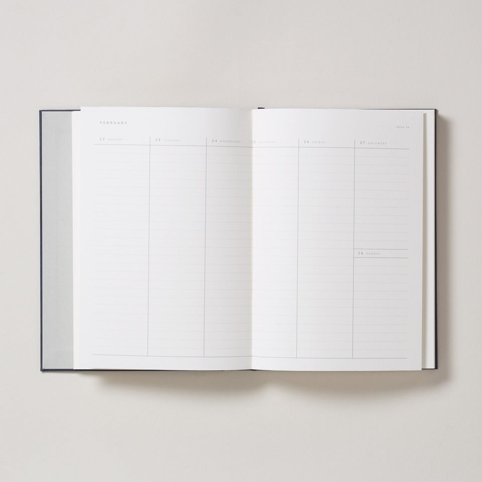 Notem Alva Annual Journal A5 Kalender 2026 B-Ware – Wochenkalender