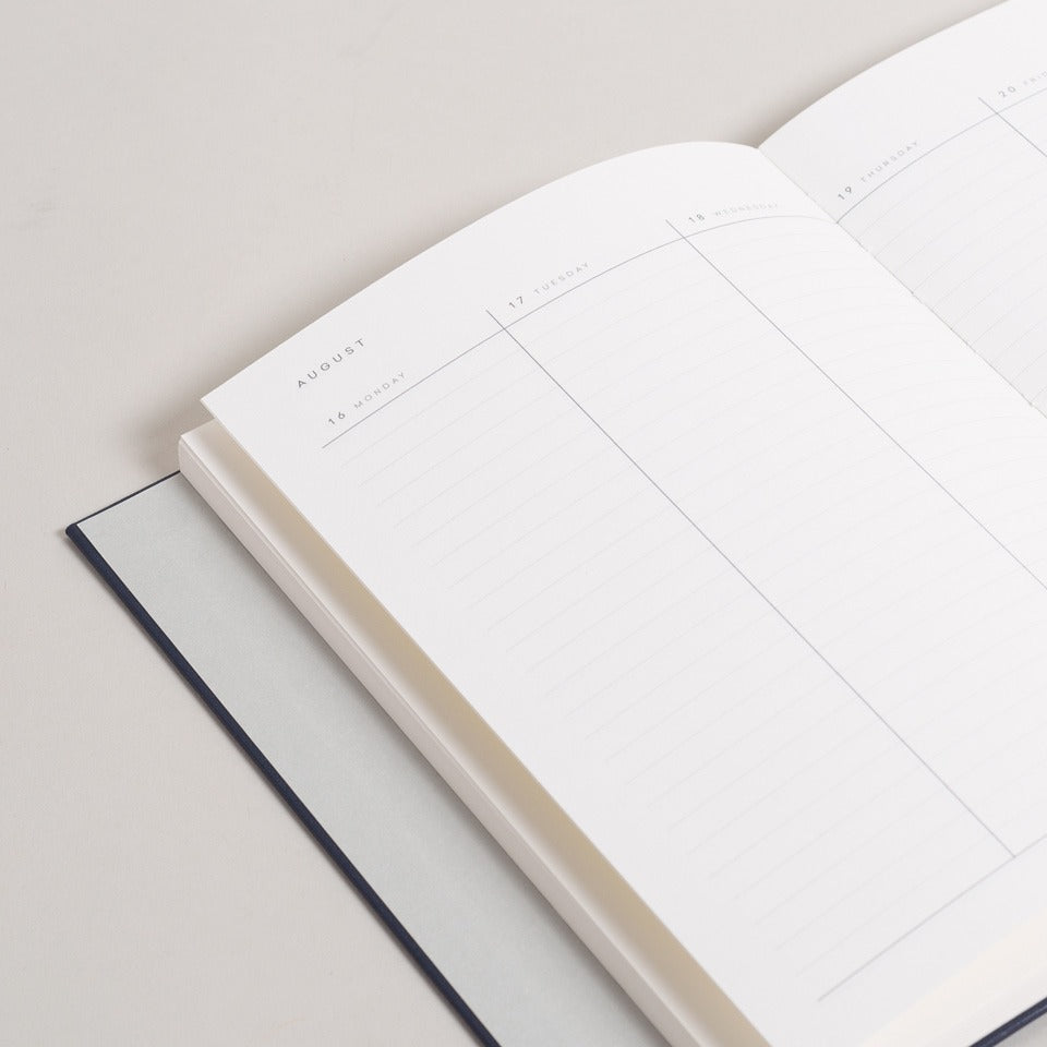 Notem Alva Annual Journal A5 Kalender 2026 B-Ware – Wochenkalender