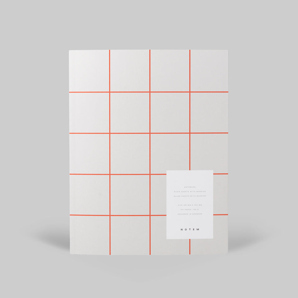 Notem Uma Notebook L Notizbuch groß grau – Notizbuch