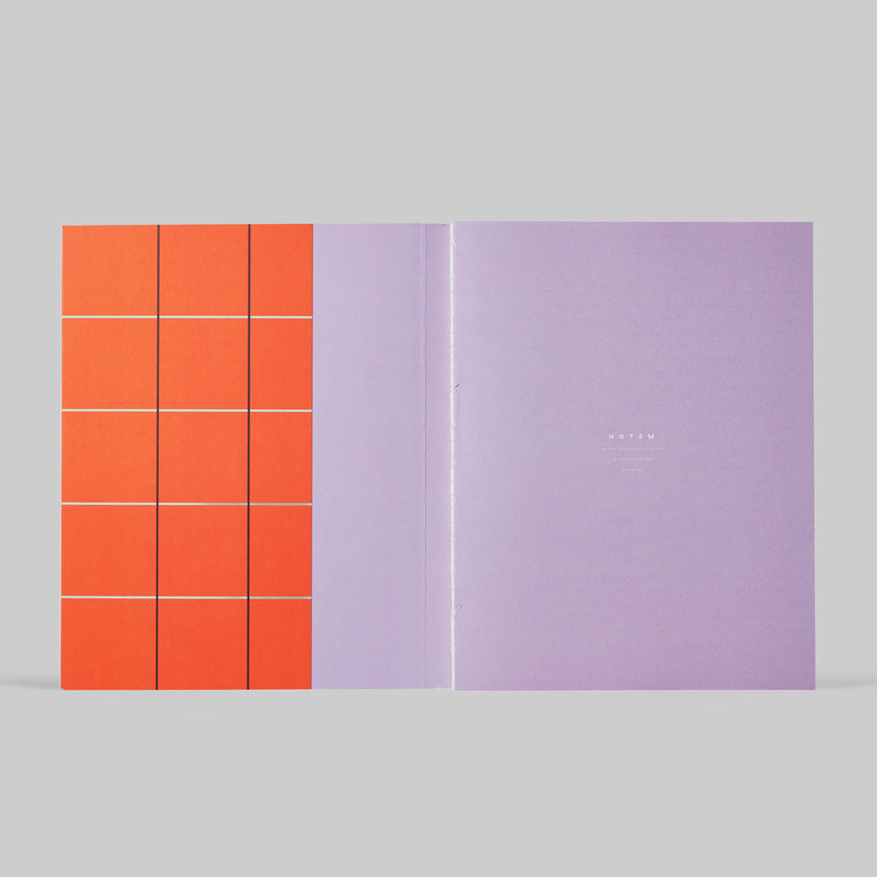 Notem Uma Notebook L Notizbuch groß orange – Notizbuch