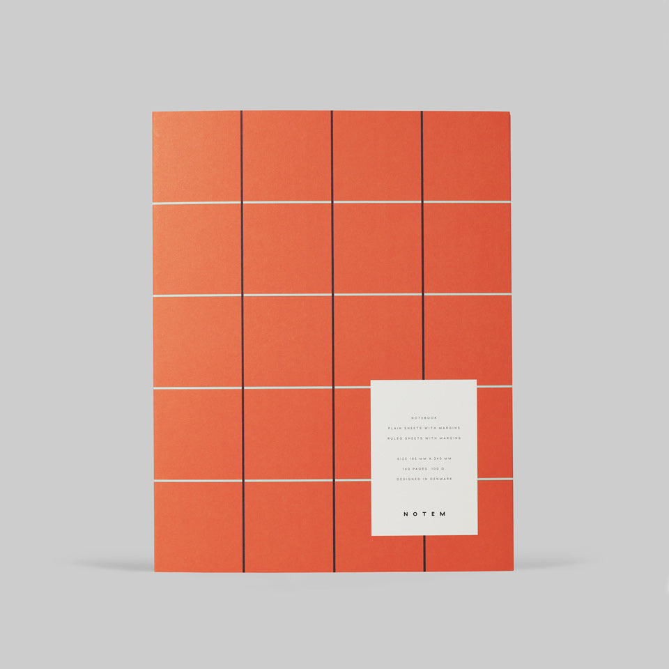 Notem Uma Notebook L Notizbuch groß orange – Notizbuch