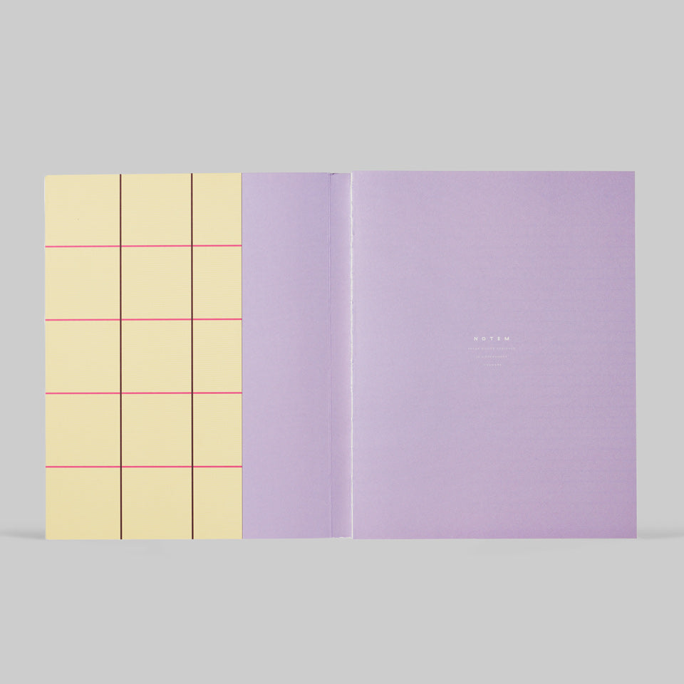 Notem Uma Notebook L Notizbuch groß gelb – Notizbuch