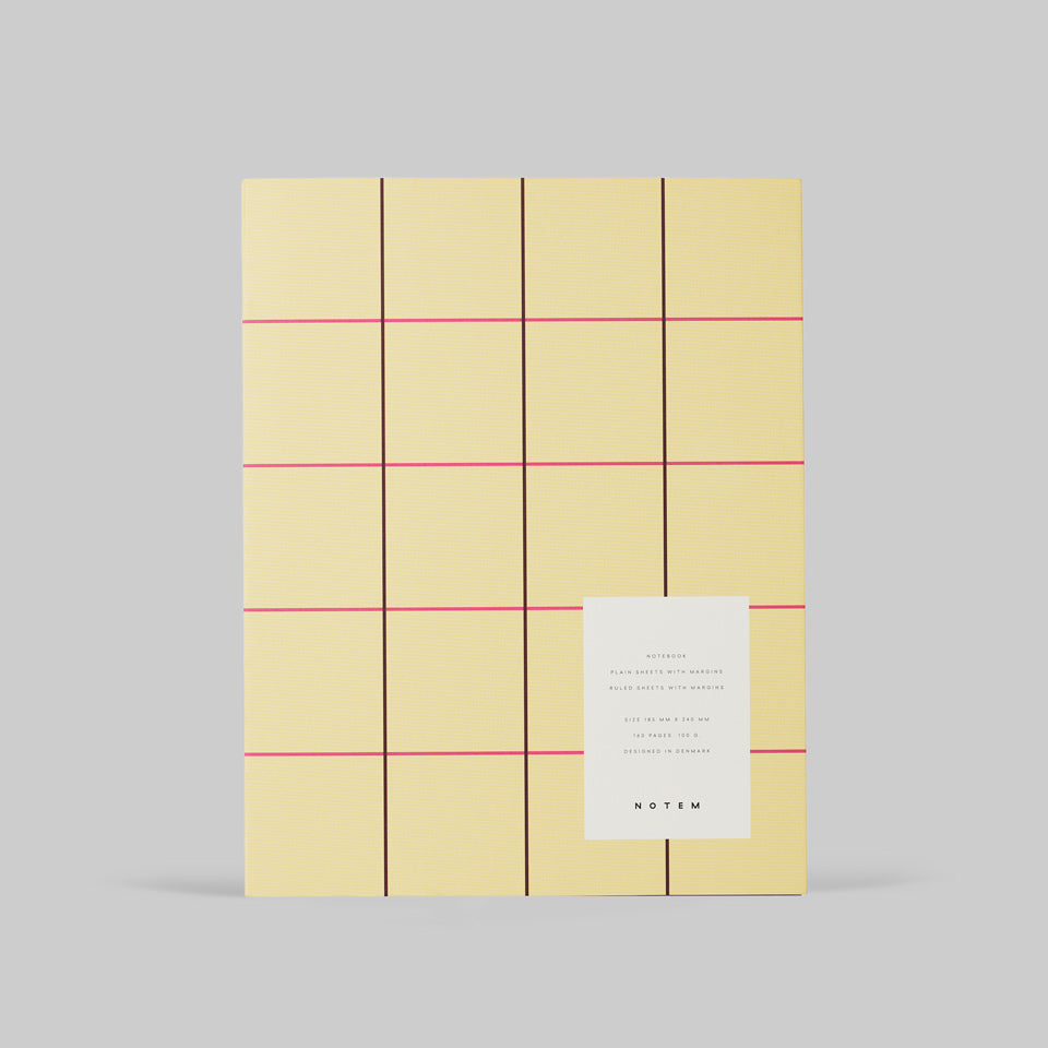 Notem Uma Notebook L Notizbuch groß gelb – Notizbuch