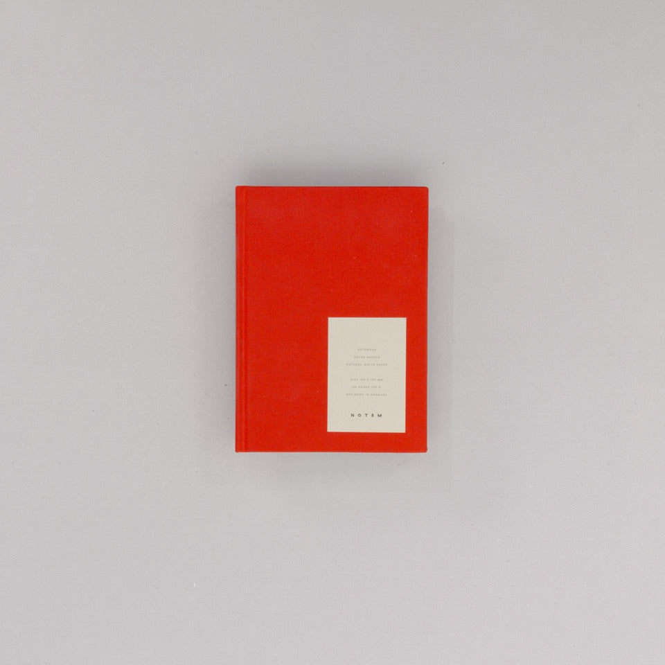 Notem Even Notebook Notizbuch klein rot – Notizbuch