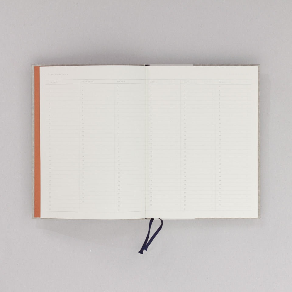 Arbeitsbuch groß dunkelgrün Notem / Even Work Journal