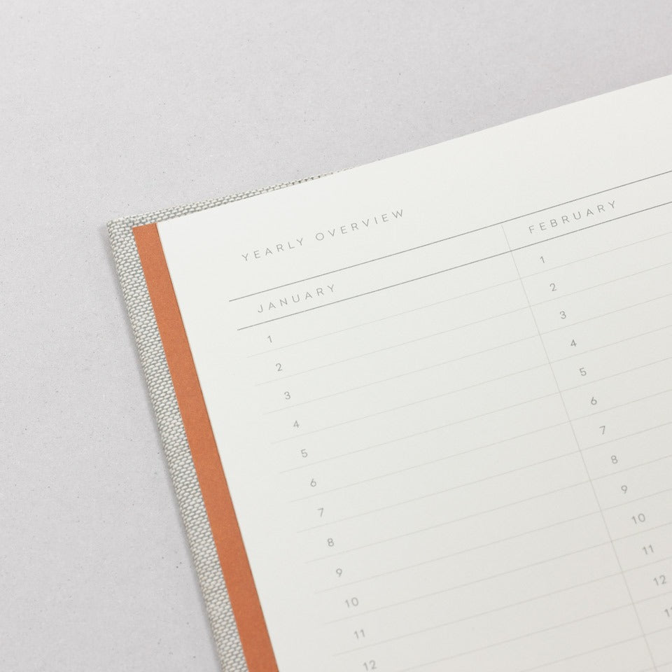 Notem Even Work Journal Arbeitsbuch groß dunkelgrün – Notizbuch