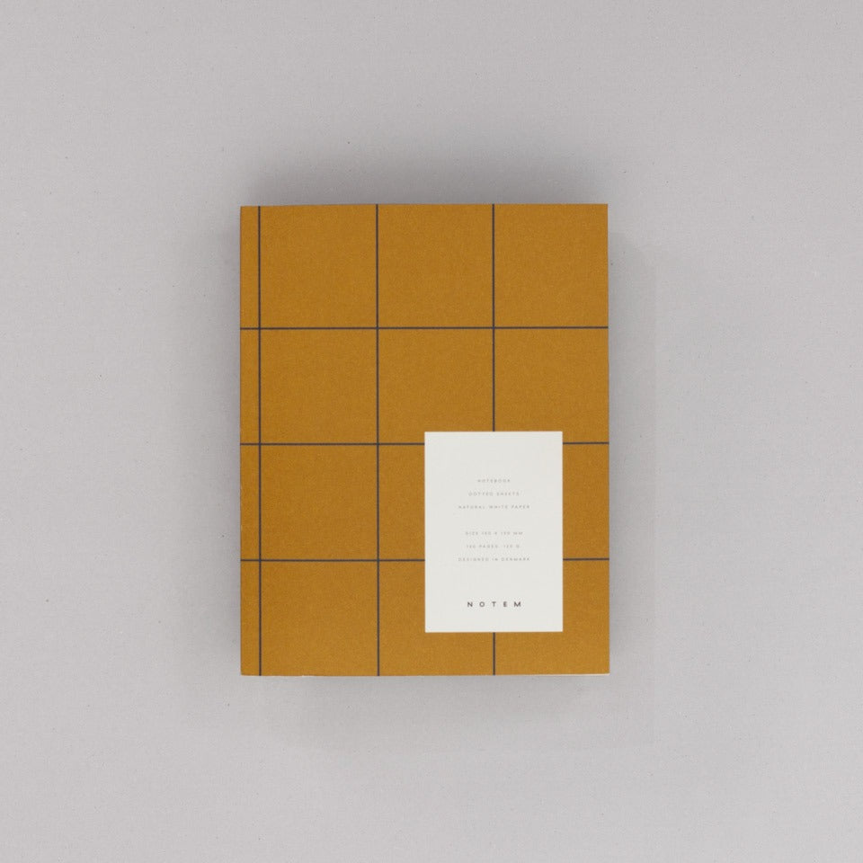 Notem Uma Notebook M Notizbuch mittel ocker – Notizbuch
