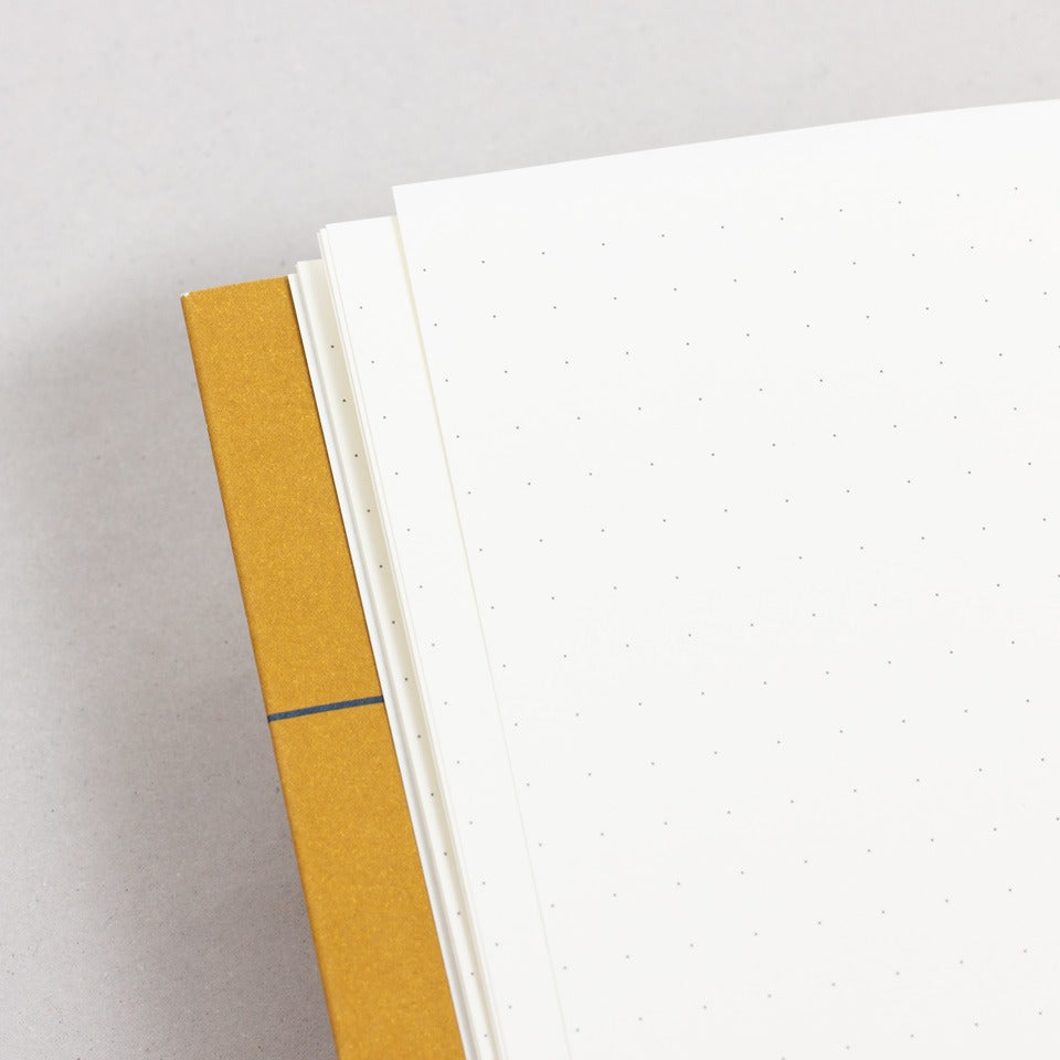 Notem Uma Notebook M Notizbuch mittel ocker – Notizbuch