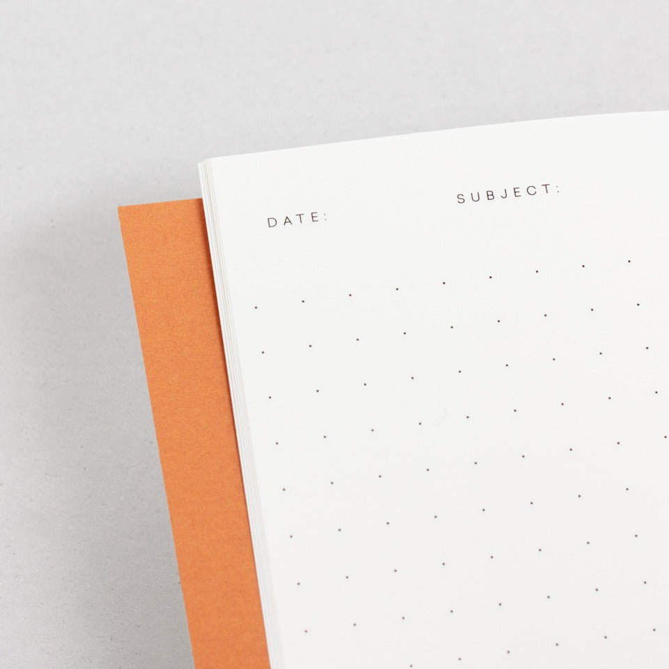 Notem Vita Notebook Notizheft gelb gestreift – Notizbuch