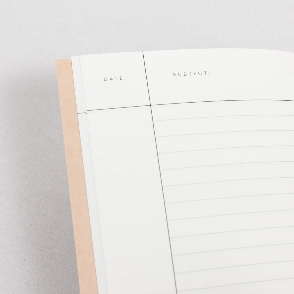Notem Vita Notebook Notizheft blau gestreift – Notizbuch