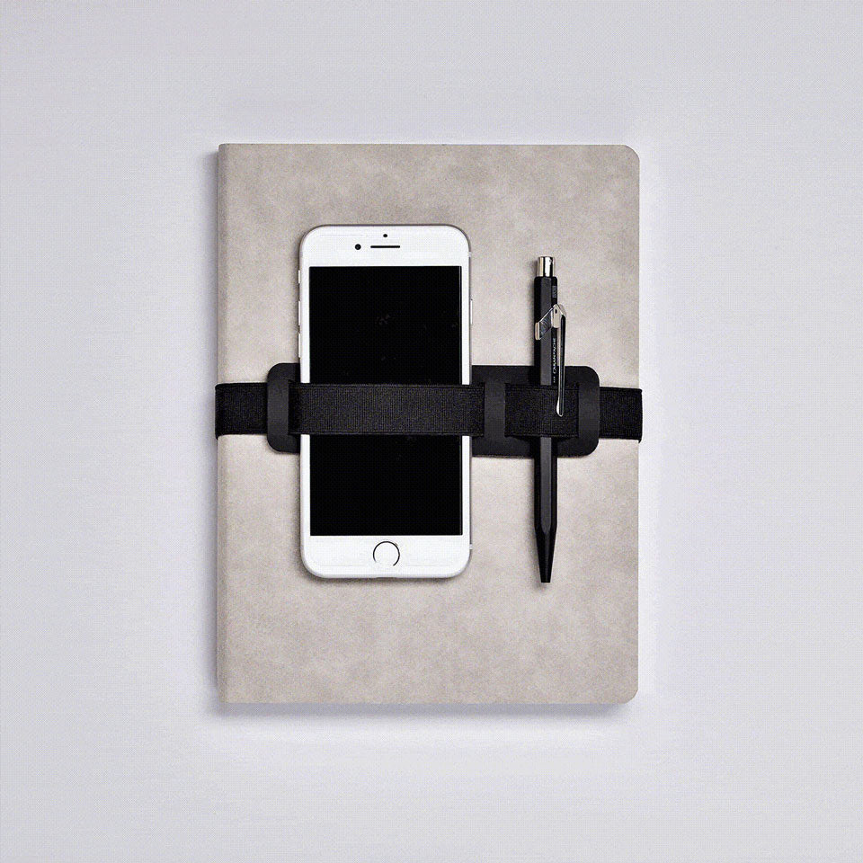 Nuuna Notizbuch Voyager grau – Notizbuch