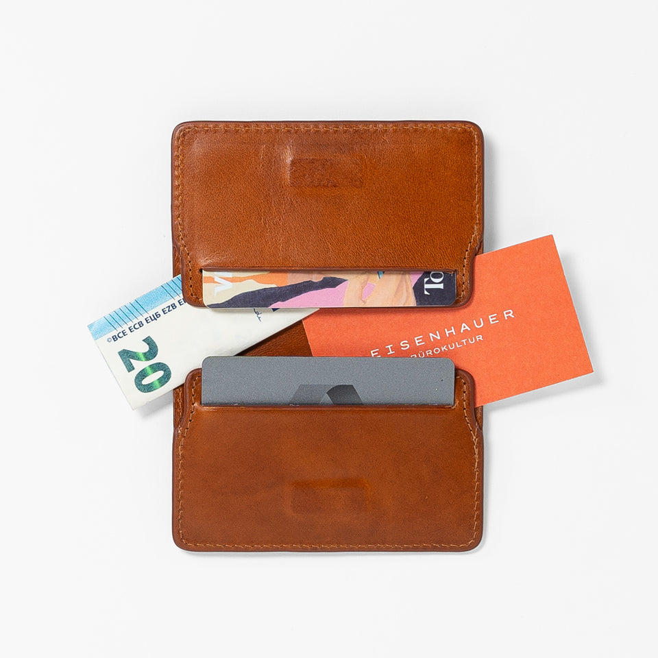 o my bag Visitenkartenetui Leder braun – Geldbeutel & Visitenkartenetuis