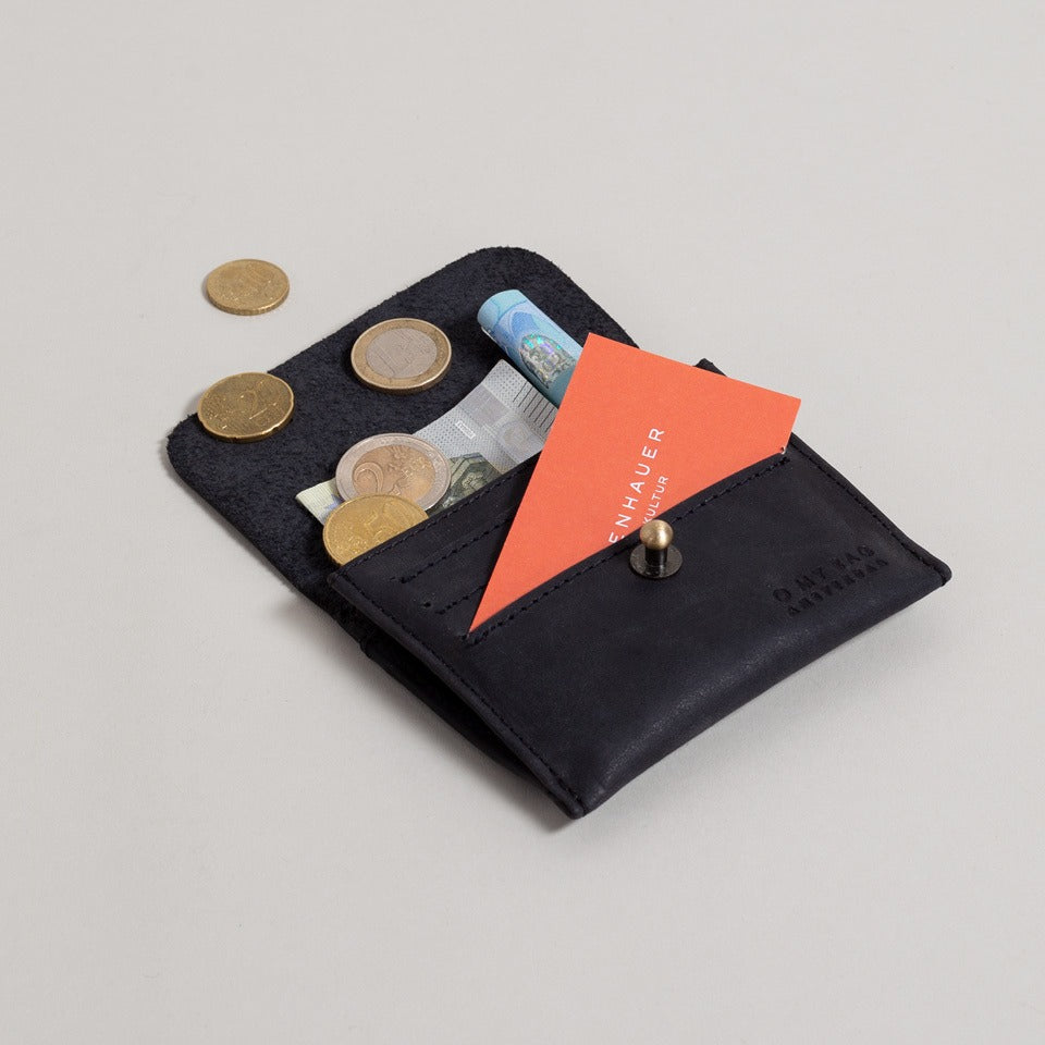o my bag Visitenkartenetui / Geldbörse schwarz – Geldbeutel & Visitenkartenetuis