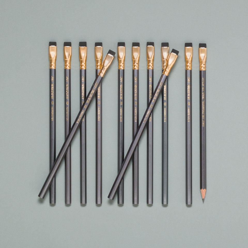 Blackwing Bleistift Palomino 12er Set 2B grey – Bleistifte
