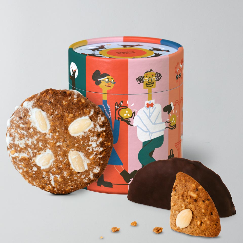 Pfeffer & Frost Lebkuchendose Alec Doherty – Süsses