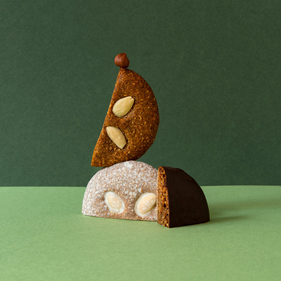 Pfeffer & Frost Lebkuchendose Ollie Silvester – Süsses