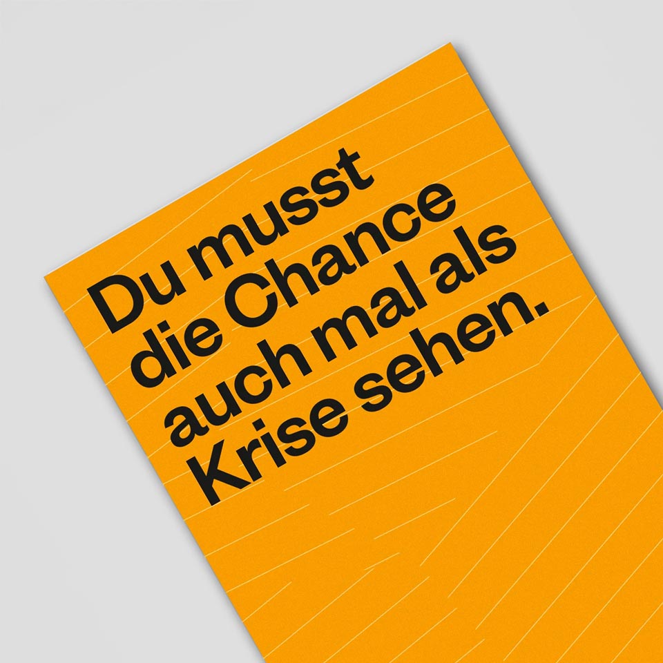 Schlechte Karten Postkarte Chance – Postkarten