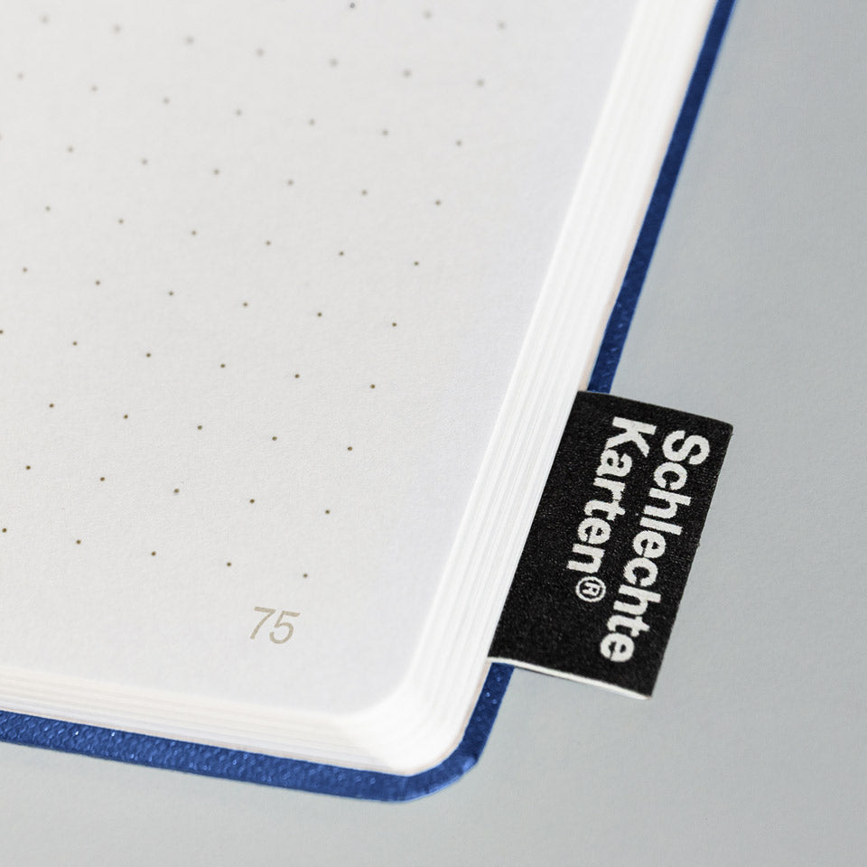 Schlechte Karten Oh No Notes Notizbuch dunkelblau – Notizbücher & Hefte