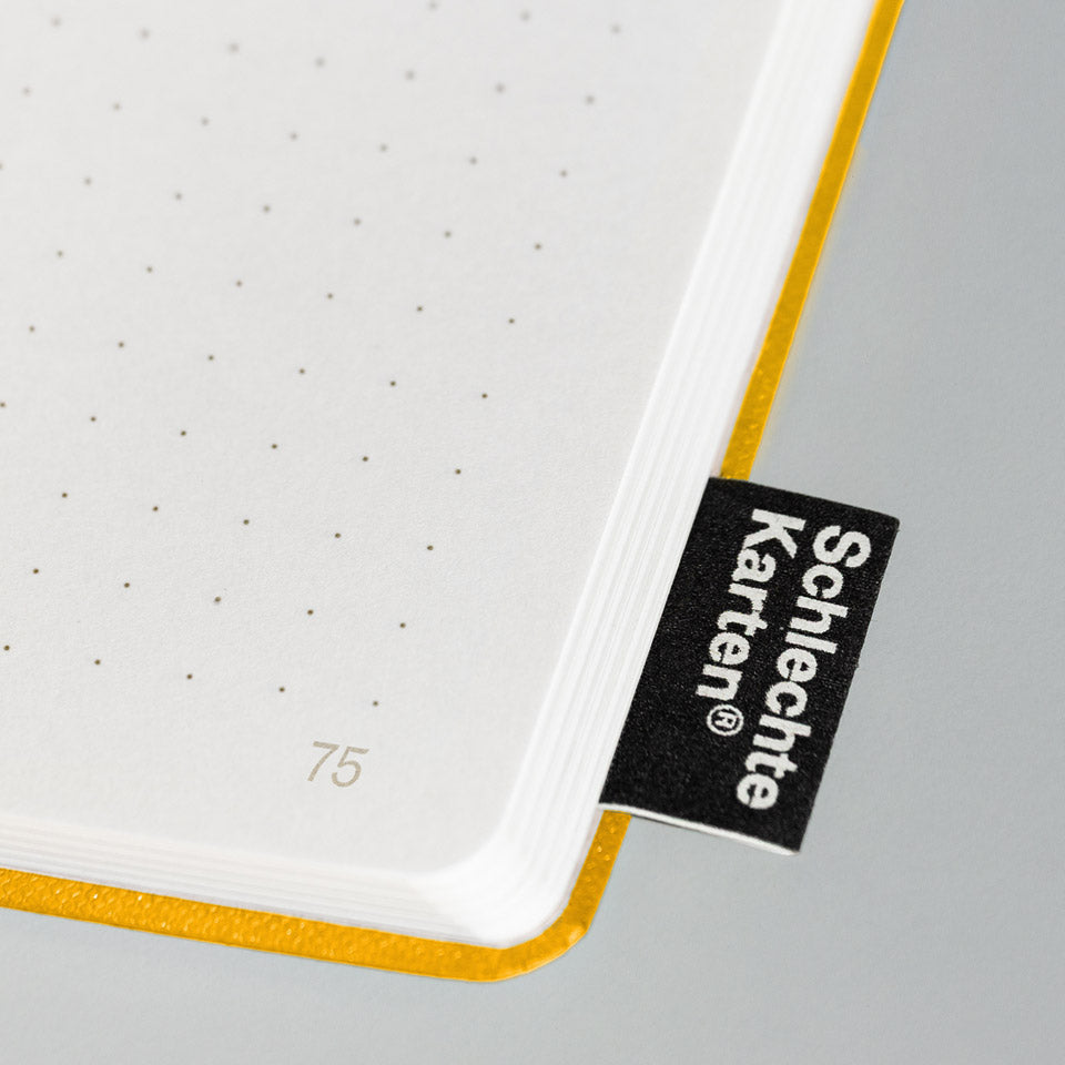 Schlechte Karten Oh No Notes Notizbuch gelb – Notizbücher & Hefte