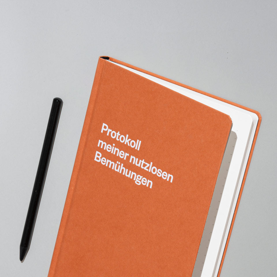 Schlechte Karten Oh No Notes Notizbuch orange – Notizbücher & Hefte