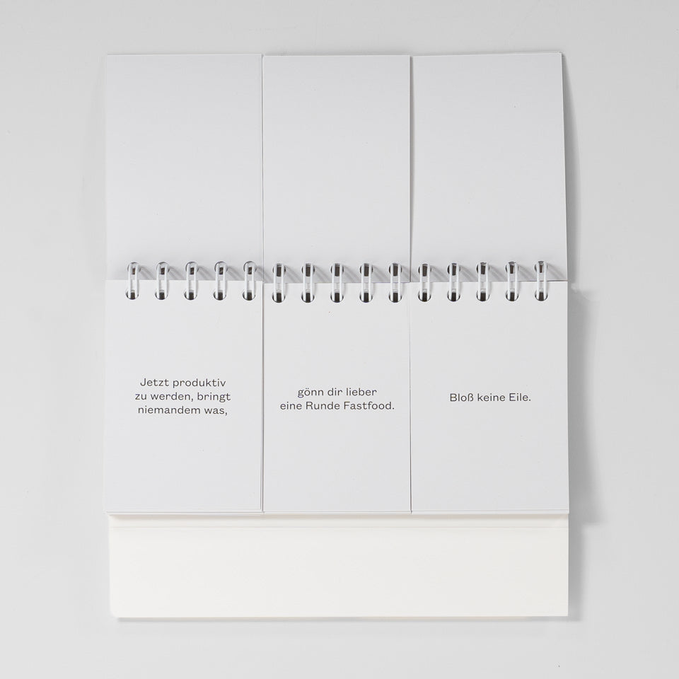 Schlechte Karten Der Prokrastinator – Tischkalender
