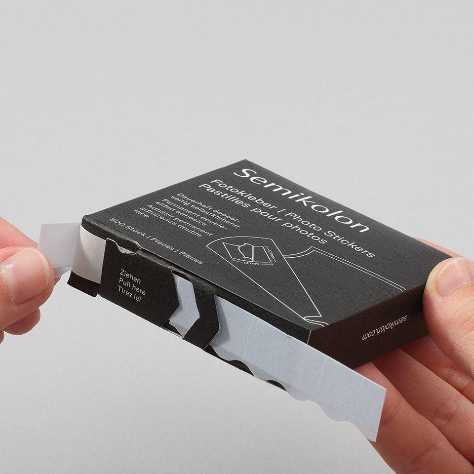 Semikolon doppelseitige Fotokleber – Fotoalben & Gästebücher
