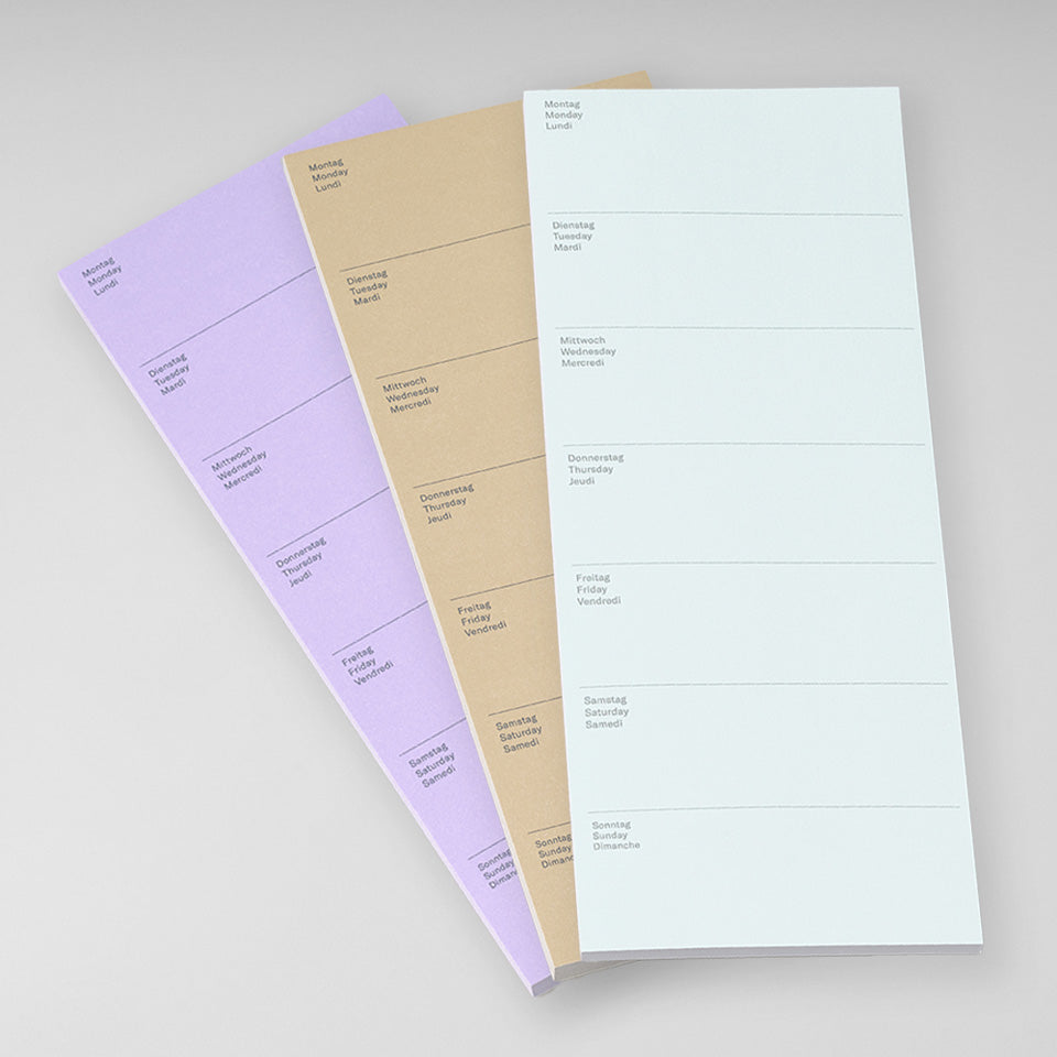 Semikolon Sticky Wochenplaner – Sticky Notes & Sticker