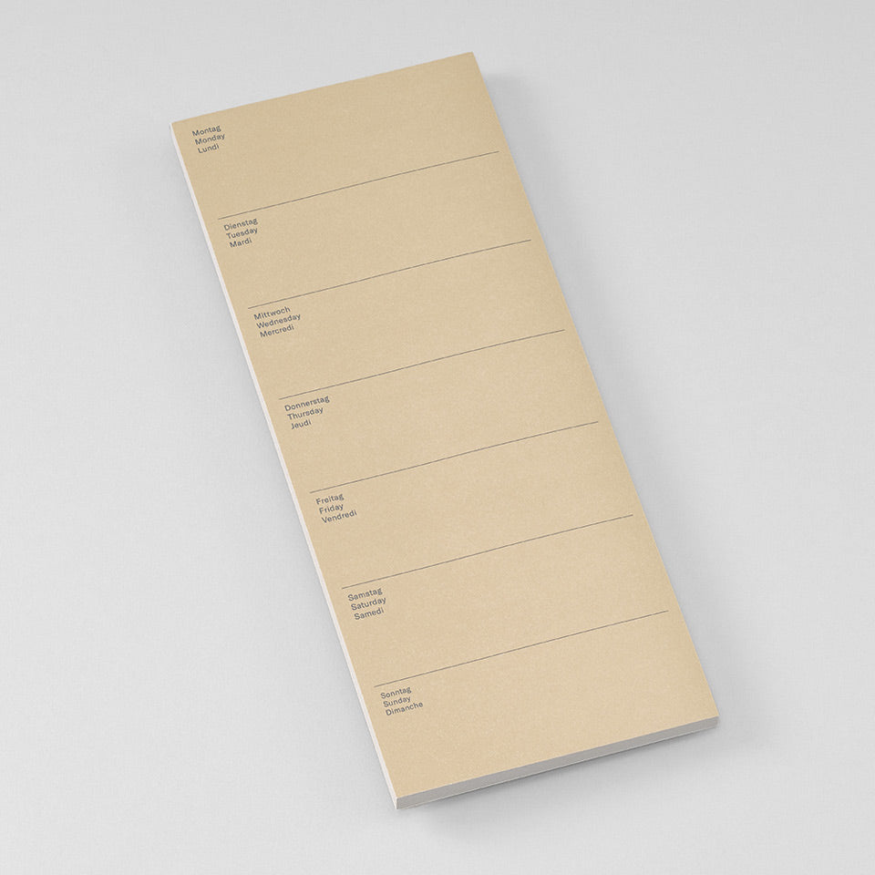 Semikolon Sticky Wochenplaner – Sticky Notes & Sticker