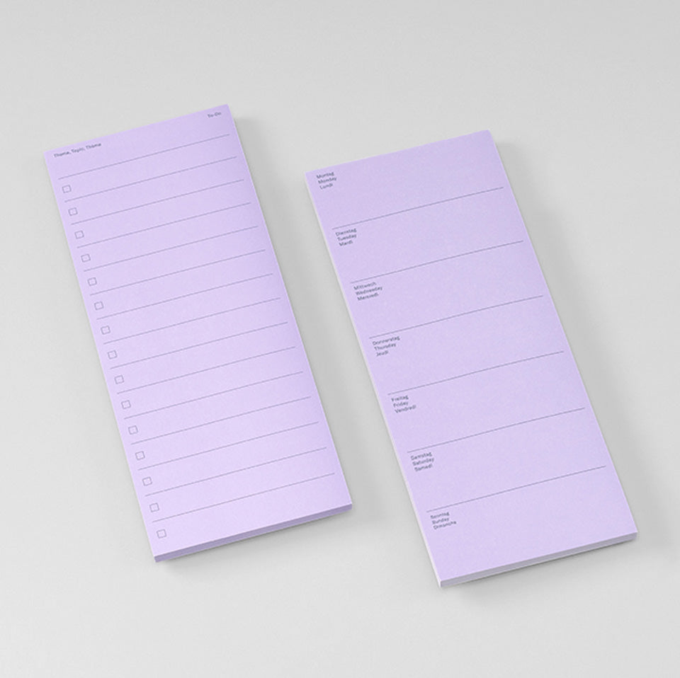 Semikolon Sticky Wochenplaner – Sticky Notes & Sticker
