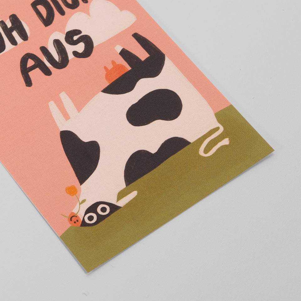 Slinga Postkarte Muh Dich Aus – Postkarten