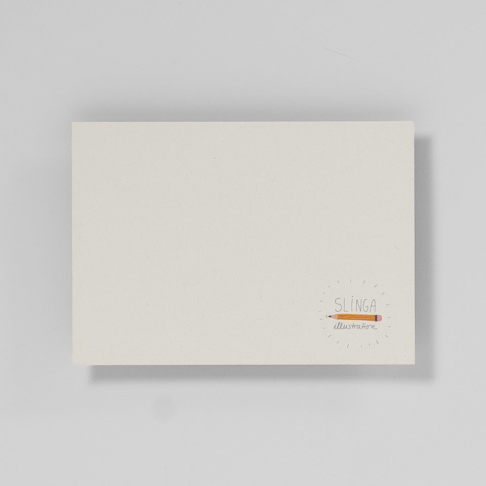 Slinga Postkarte Faulwurf – Postkarten