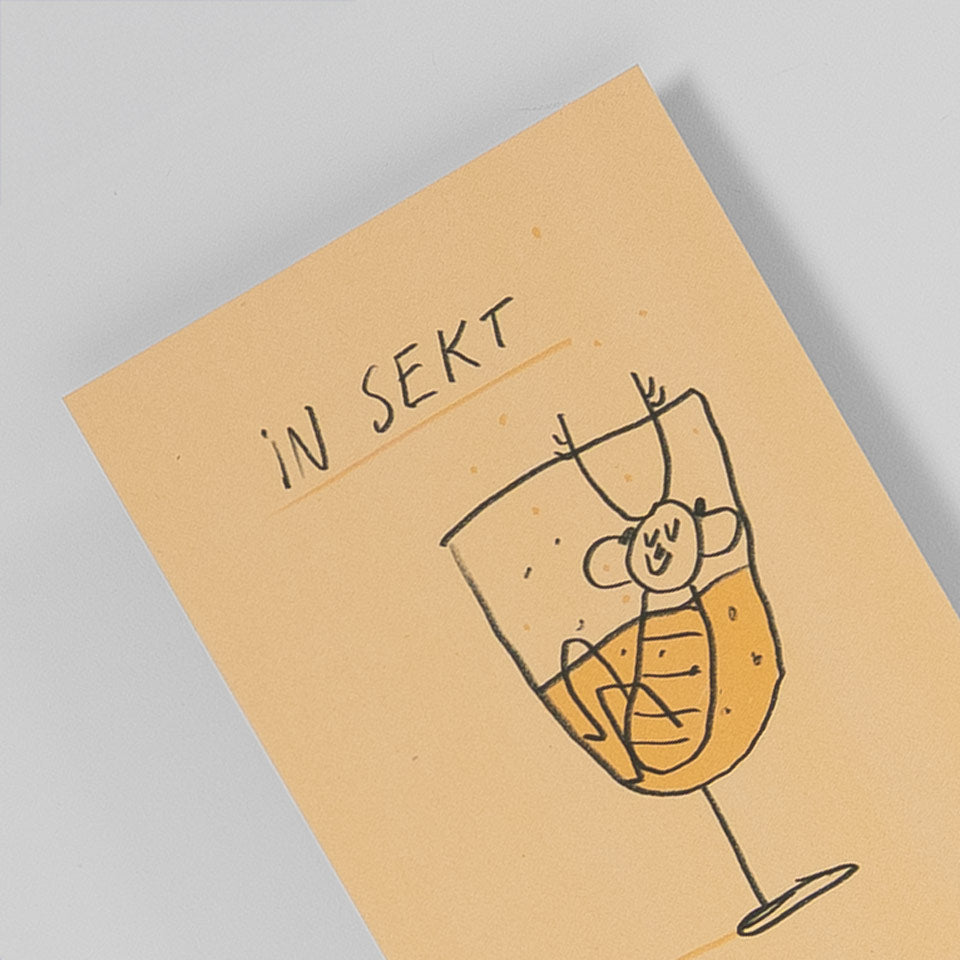 Slinga Postkarte In Sekt – Postkarten