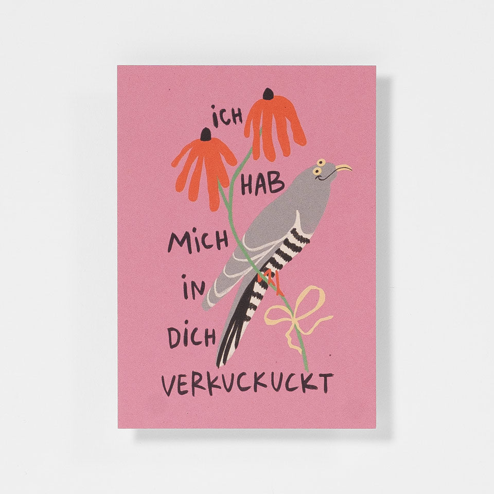 Slinga Postkarte Verkuckuckt – Postkarten