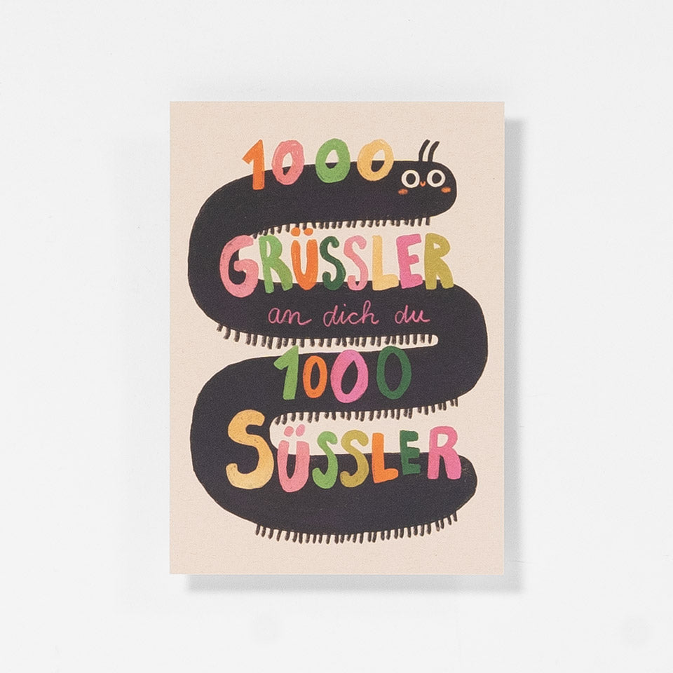 Slinga Postkarte 1000 Süssler – Postkarten
