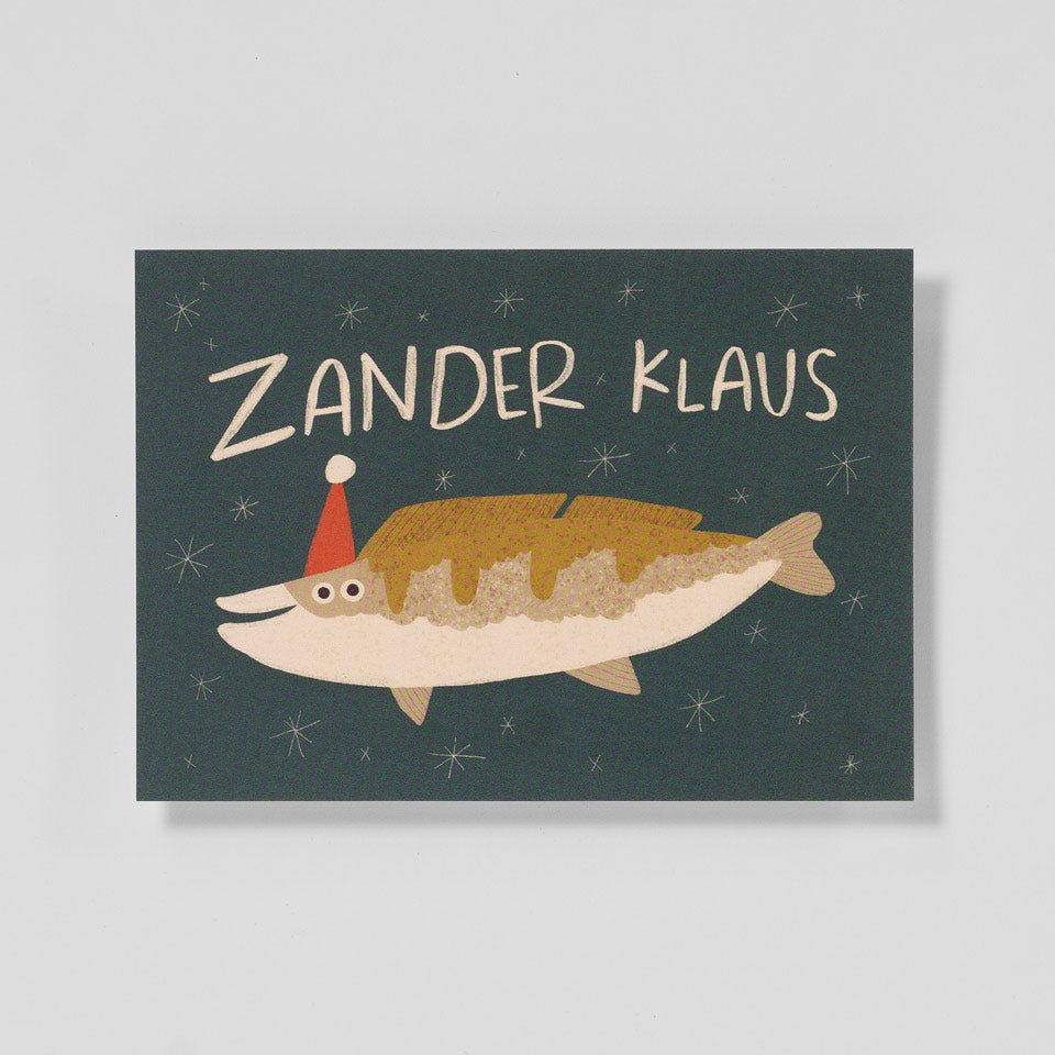 Slinga Weihnachtspostkarte Zander Klaus – Postkarten