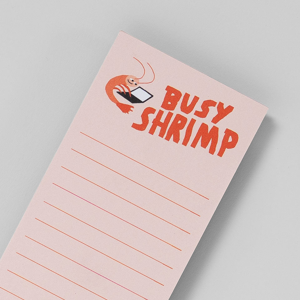 Squizzy P Notizblock Busy Shrimp – Blöcke
