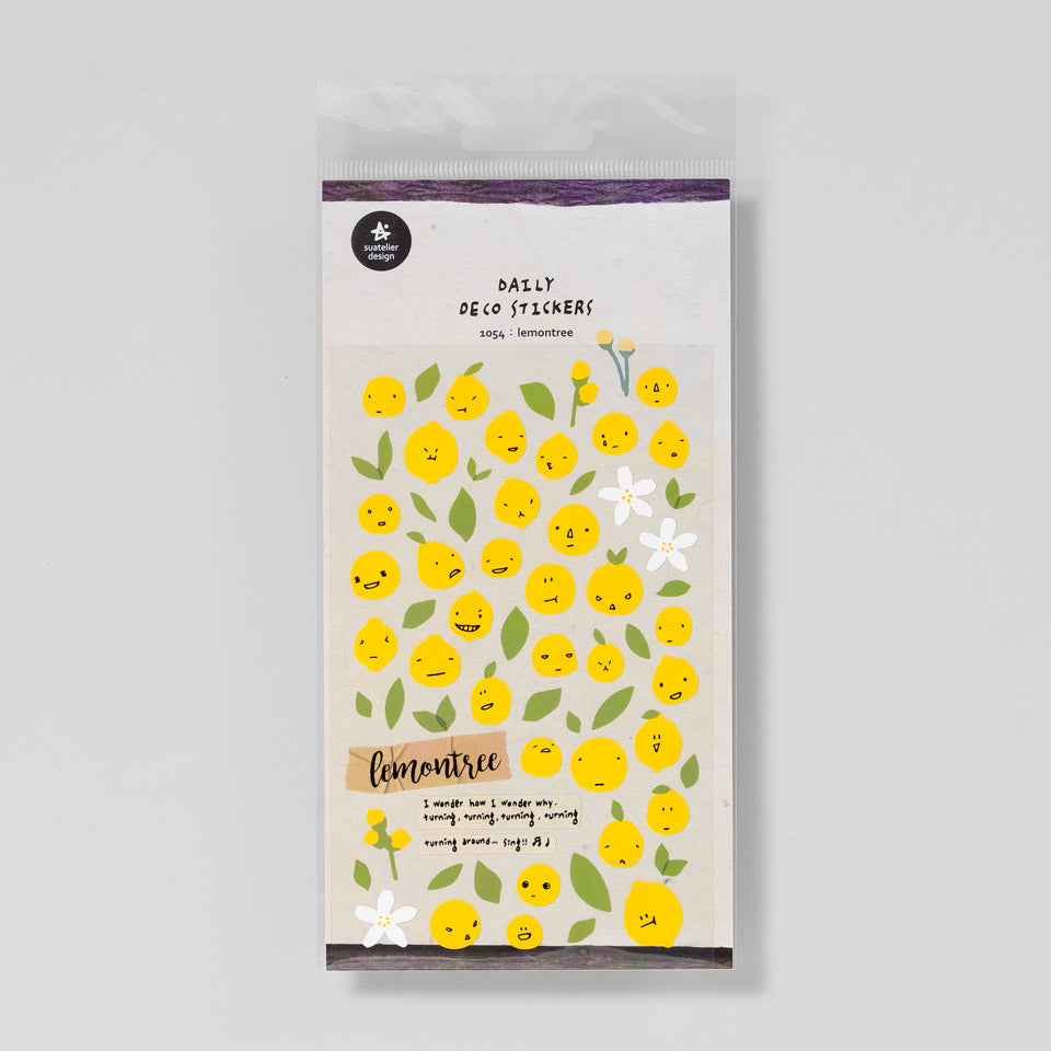 Suatelier Miniaufkleber 1054 Lemontree – Sticky Notes & Sticker