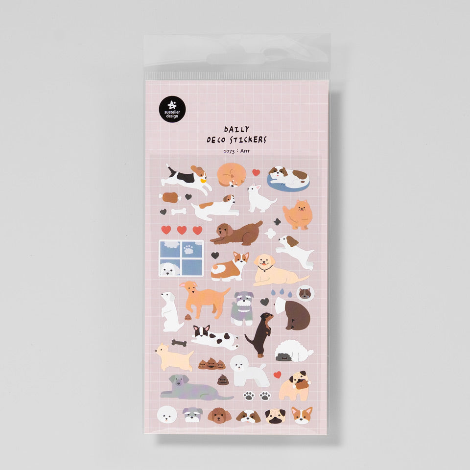 Suatelier Miniaufkleber 1073 Arrr Hunde – Sticky Notes & Sticker