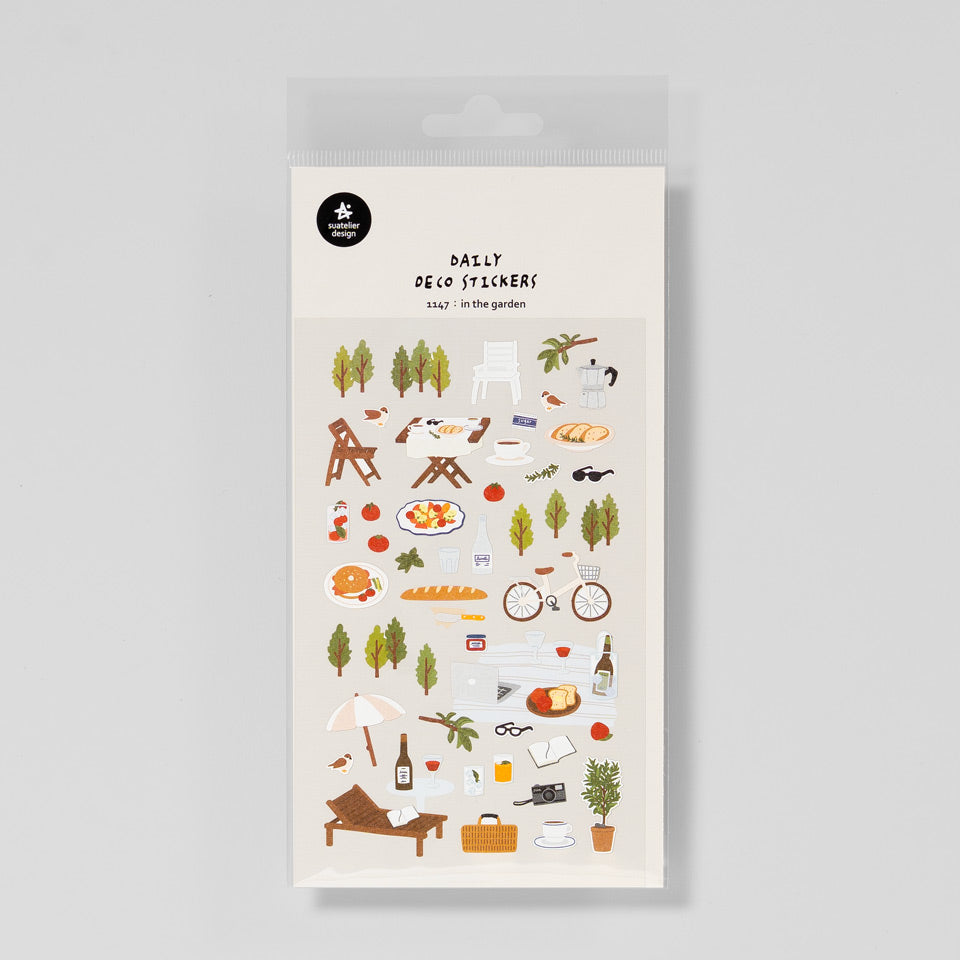 Suatelier Miniaufkleber 1147 In the Garden – Sticky Notes & Sticker