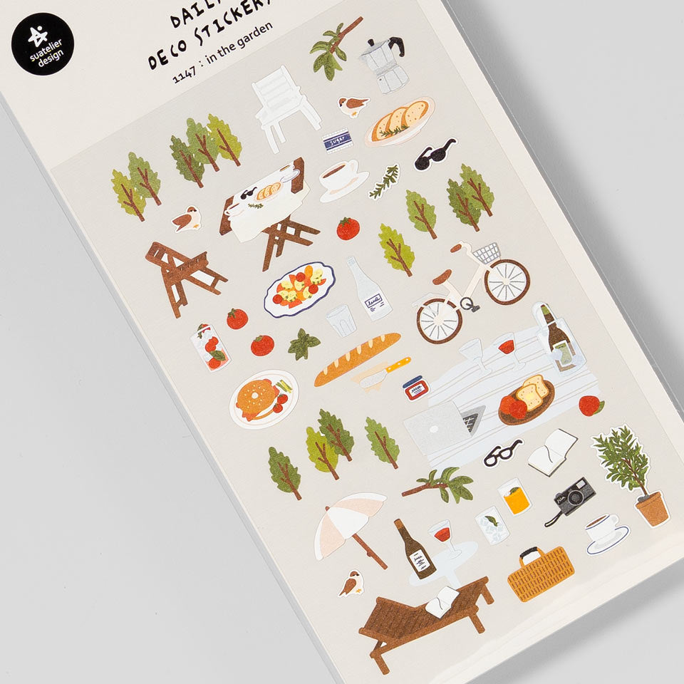 Suatelier Miniaufkleber 1147 In the Garden – Sticky Notes & Sticker