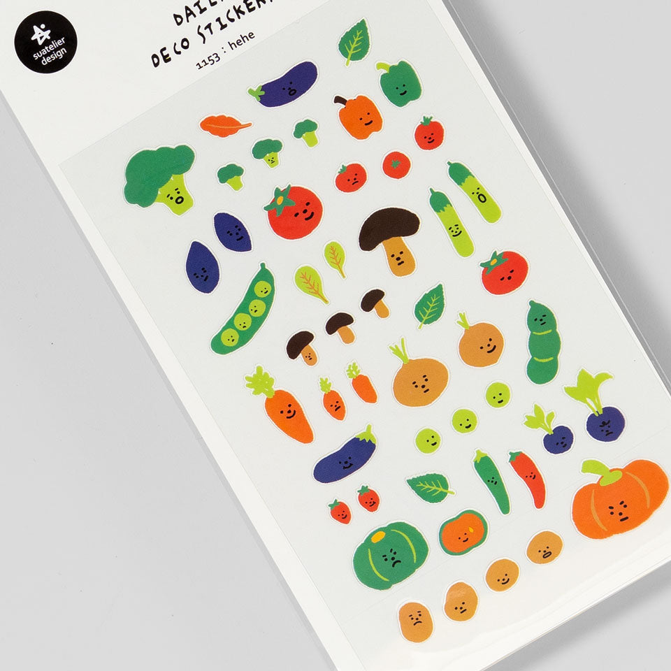 Suatelier Miniaufkleber 1153 Hehe Gemüse – Sticky Notes & Sticker