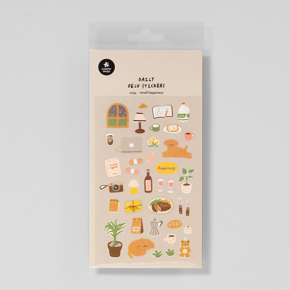 Suatelier Miniaufkleber 1154 Small Happiness – Sticky Notes & Sticker