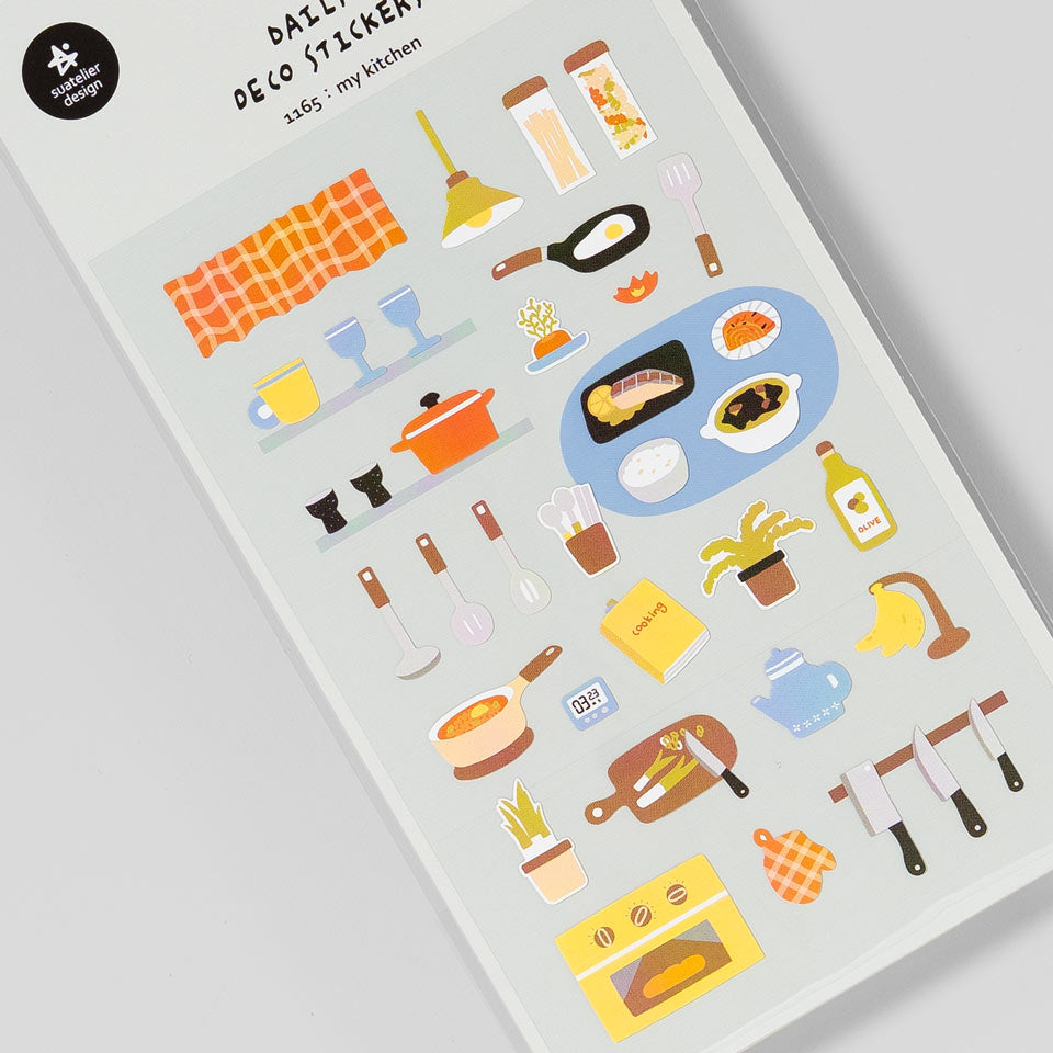 Suatelier Miniaufkleber 1165 My Kitchen – Sticky Notes & Sticker