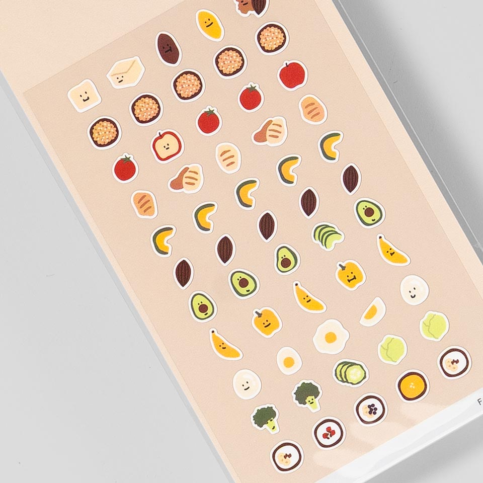Suatelier Mini Series Aufkleber 104 Lebensmittel – Sticky Notes & Sticker