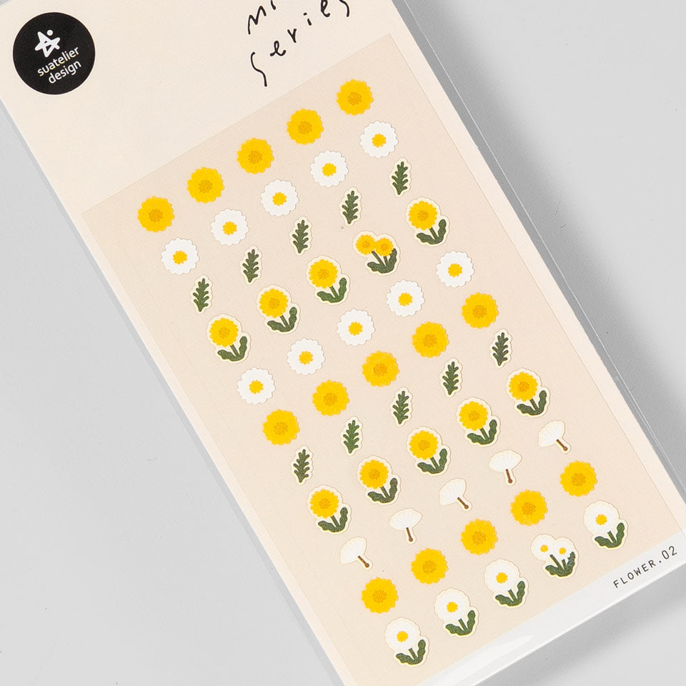 Suatelier Mini Series Aufkleber 115 Blumen – Sticky Notes & Sticker
