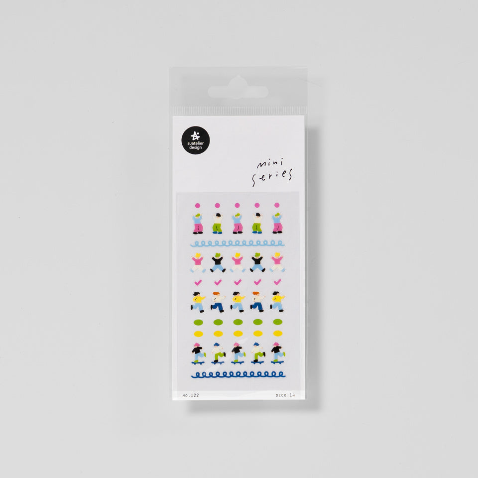 Suatelier Mini Series Aufkleber 122 Sport & Freizeit – Sticky Notes & Sticker