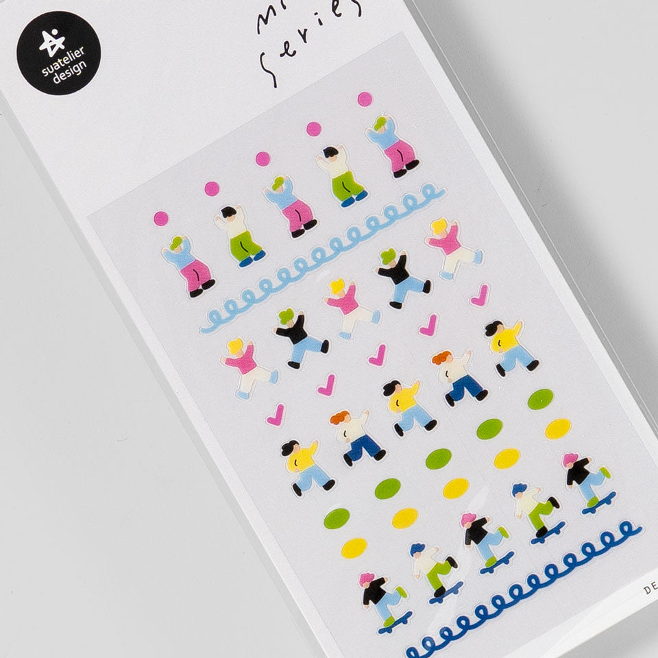 Suatelier Mini Series Aufkleber 122 Sport & Freizeit – Sticky Notes & Sticker